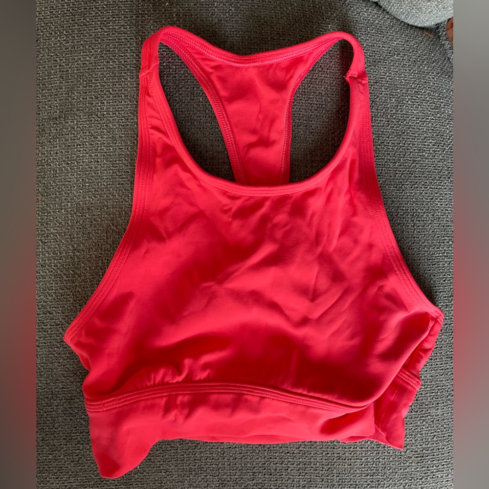 Aerie Vibrant Coral Sports Bra